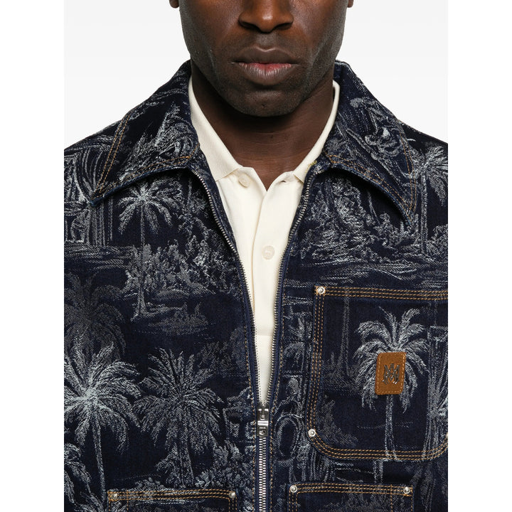 Amiri Outerwears - Blue, White | 40cf6d1cf72563dc97df3b382f16e94c9108c405