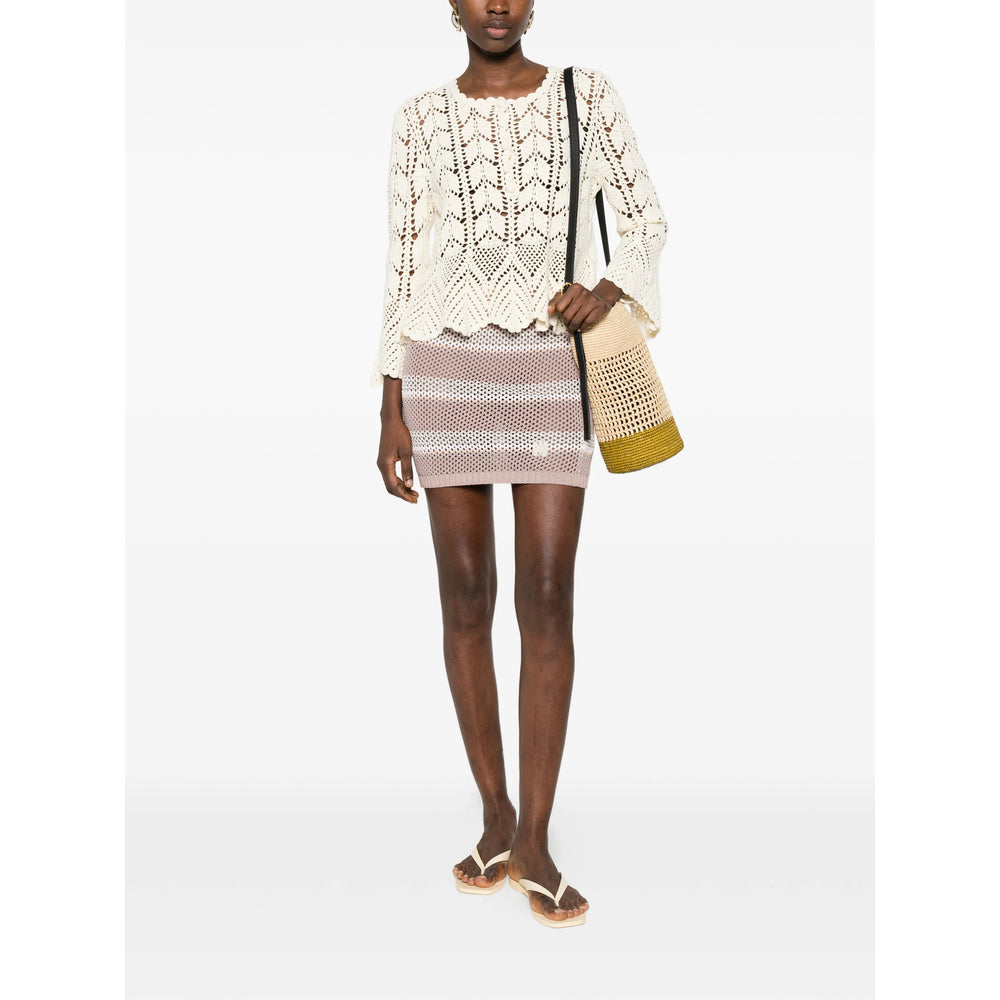 Amiri Skirts - Neutral, Gray | 94bc95d8e731f3979e2b0146334efdc3097567c4