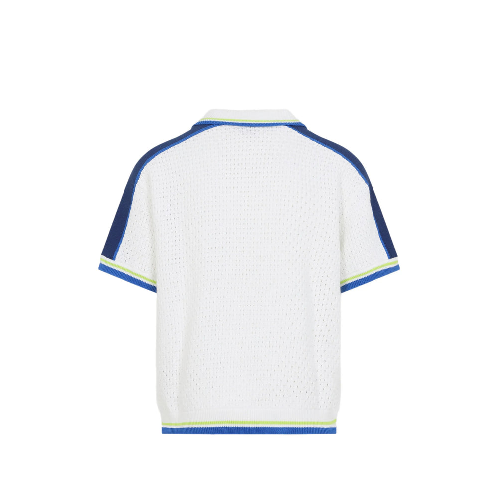 Casablanca Shirts - White, Blue | be0897721b801bc2e1d804d3682d0b6fe9fbf638
