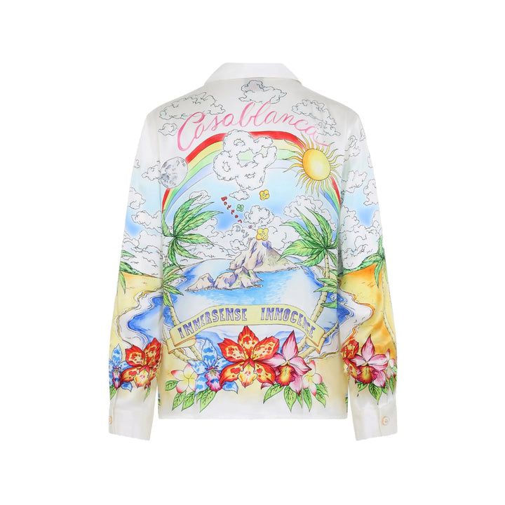 Casablanca Shirts - White | 38c7cfe7819f70a07bd64dab57c3a124e9e4674a