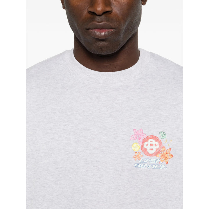Casablanca T Shirts - Gray | 23edf55f80f4624170085783df906b5b83ced3aa