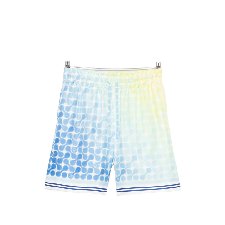 Casablanca Shorts - Blue, Yellow | 37294ec857aba47c04cb8cf1e388ecefd2b211ce