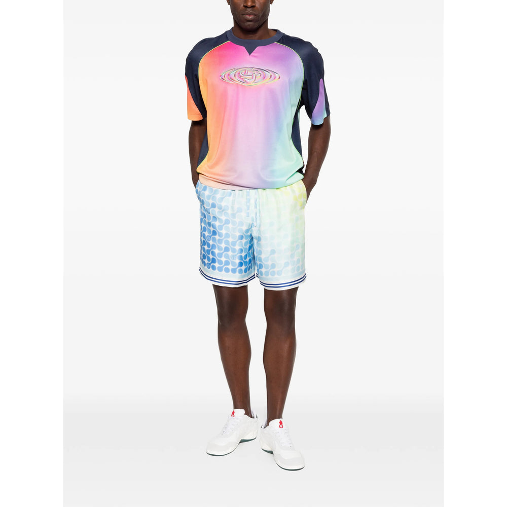 Casablanca Shorts - Blue, Yellow | d32c405832987427e86b5c8df10a4f6bff32a762