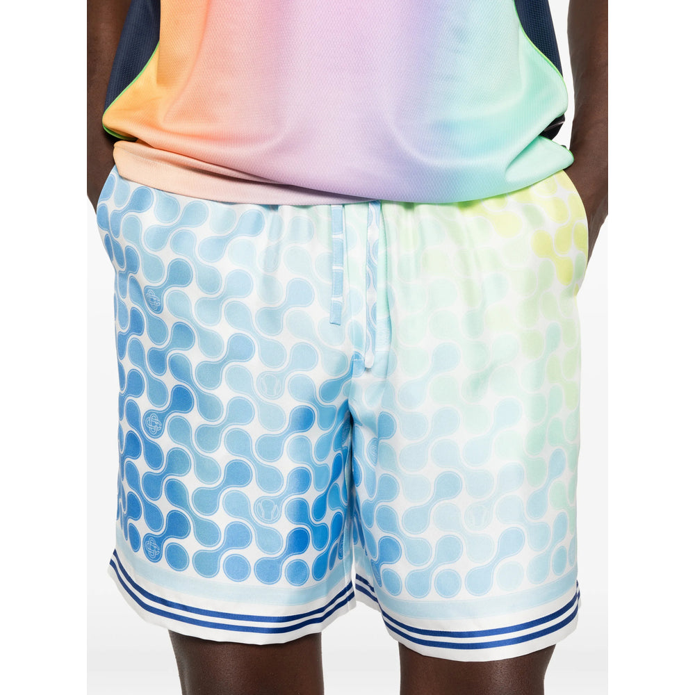 Casablanca Shorts - Blue, Yellow | ea9387a292c0746bb502126e4586cb22f74dbe7a