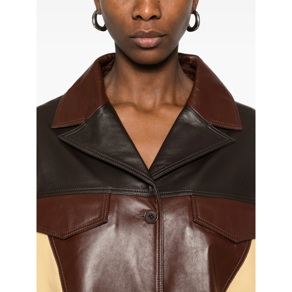 Siedres Outerwears - Brown, Yellow | 2842b82cdbbcea2b35f68006af9e2ac693651b3d
