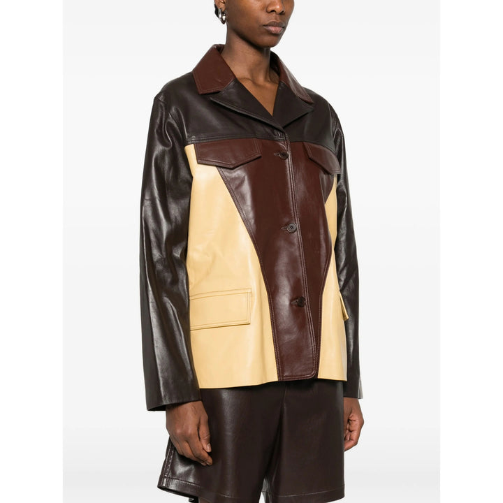 Siedres Outerwears - Brown, Yellow | 9b10181b5cd348a44950e3645d3a9f118b743223
