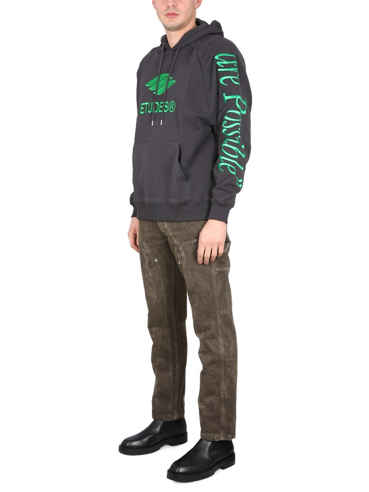 Études Sweatshirts - Black | Wanan Luxury