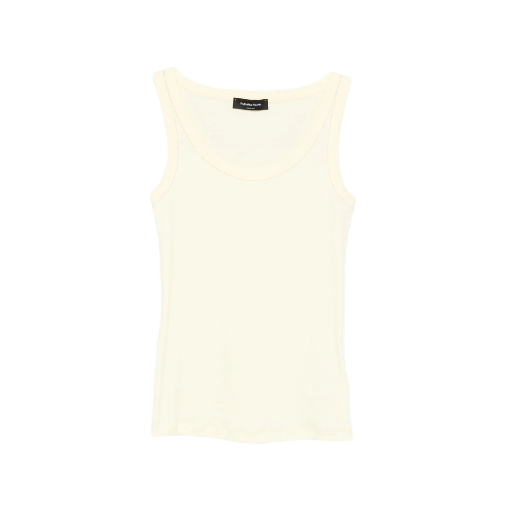 Fabiana Filippi T Shirts - Yellow | 7467315fa6f0627a784dc8147b22a0d7e2de433c