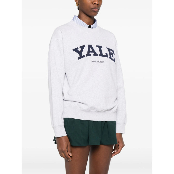 Sporty & Rich Sweaters - Gray, Blue | bfafae55f72027be8eb871f02af11c4d23f85fb8