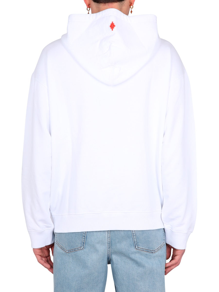 Marcelo Burlon Sweatshirts - White | Wanan Luxury