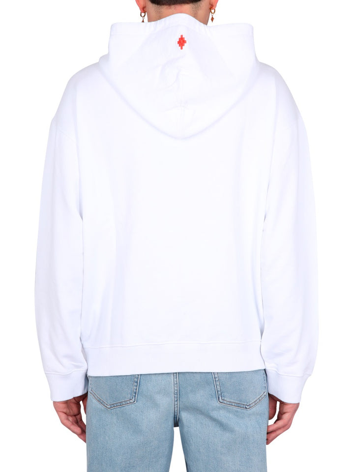 Marcelo Burlon Sweatshirts - White | Wanan Luxury