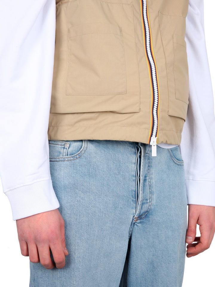 K-Way Gilet - Beige | Wanan Luxury