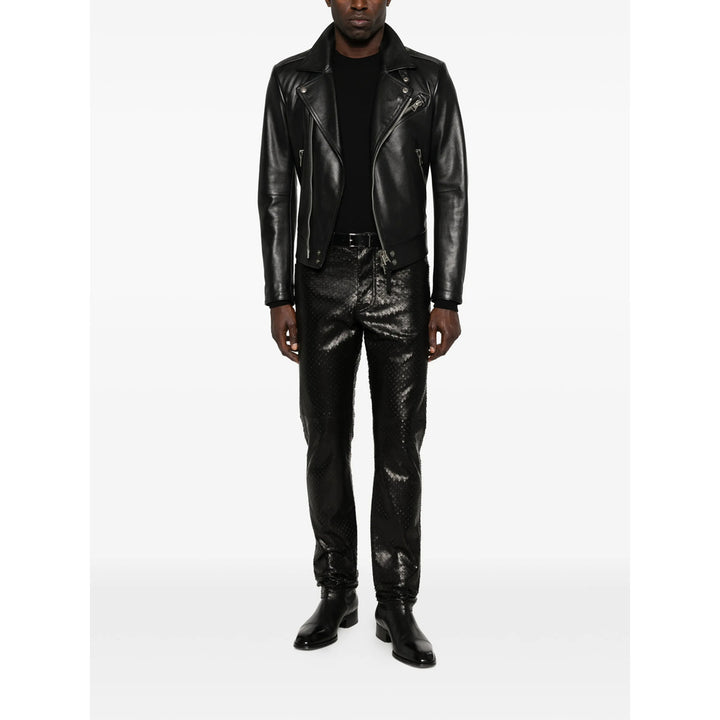 Tom Ford Leather Pants - Black | 9f0908517807618134549ef748acb3d5d9b7f2ba
