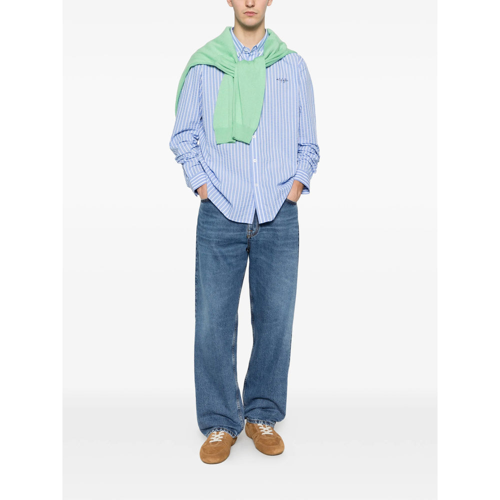 Maison Labiche Shirts - Blue, White | e2fddd08fccd607e887ffb905b5629ff32cff983