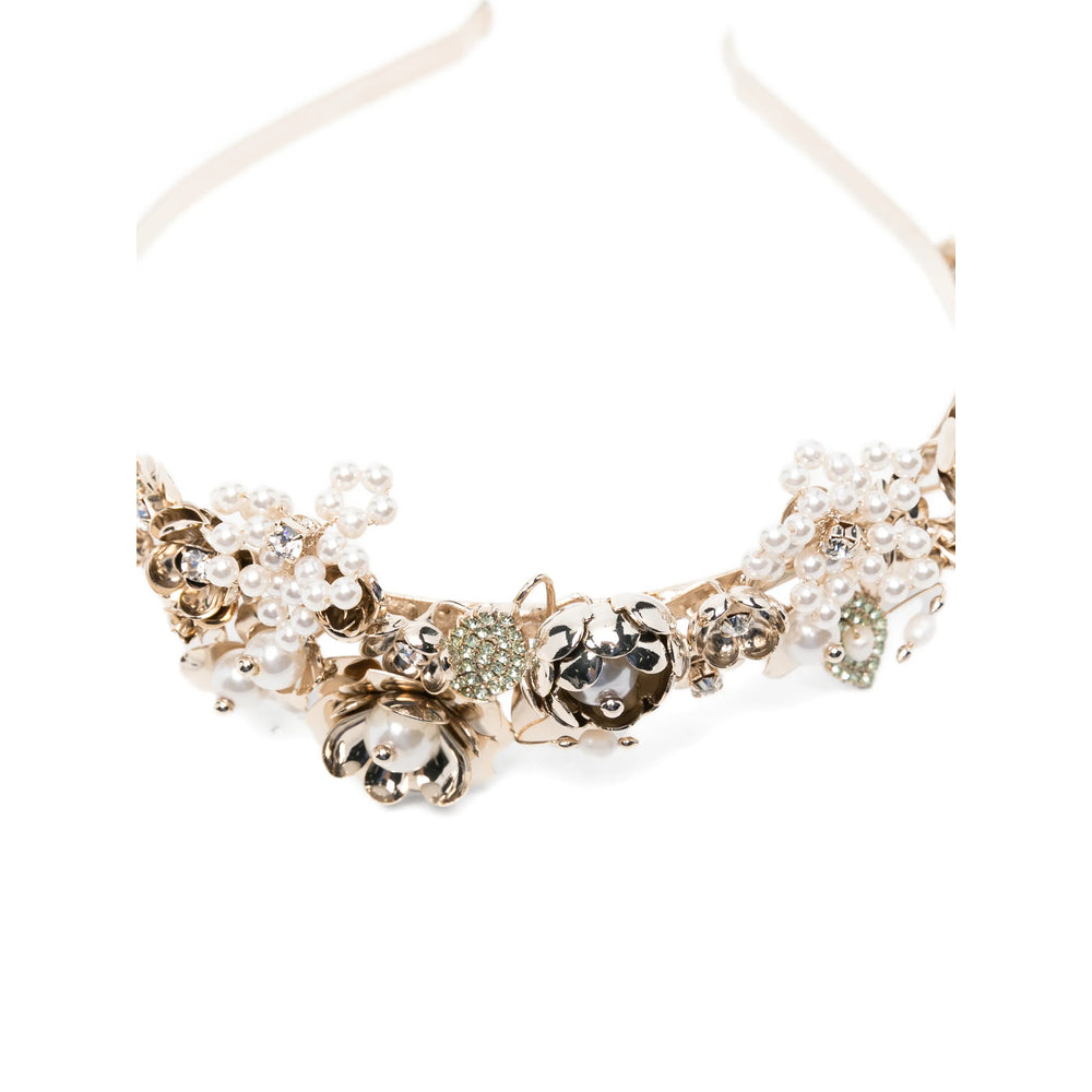 Rosantica Hair Accessories - Gold, White | 9c163bf6d1268fe02041a2baa6e5b020f9695ac0