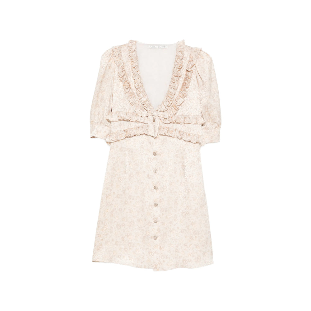 Alessandra Rich Dresses - Neutral | 19ab5ea5dce439651ca2671fef88c6b30bedcfd2