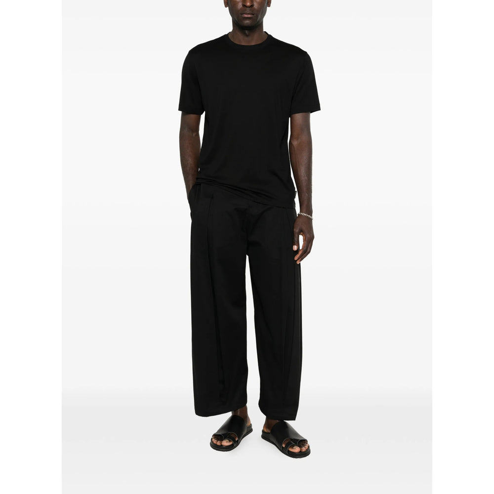 Zanone T Shirts - Black | 28f4fcd9faecc7f26bd4c7c09decf4a3199c3385