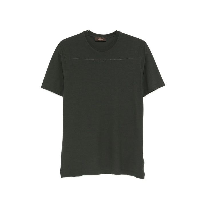 Zanone T Shirts - Green | 15b1b85d43270234eaeaccae2c3d88360c140965