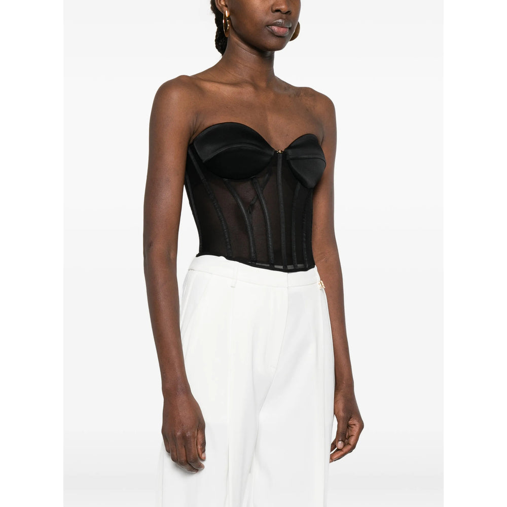 Elisabetta Franchi Tops - Black | 3e6e193160d38d1a0f009cd5a128e54be93f98dd