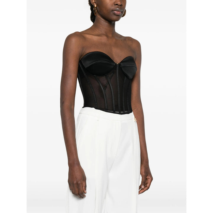 Elisabetta Franchi Tops - Black | 3e6e193160d38d1a0f009cd5a128e54be93f98dd