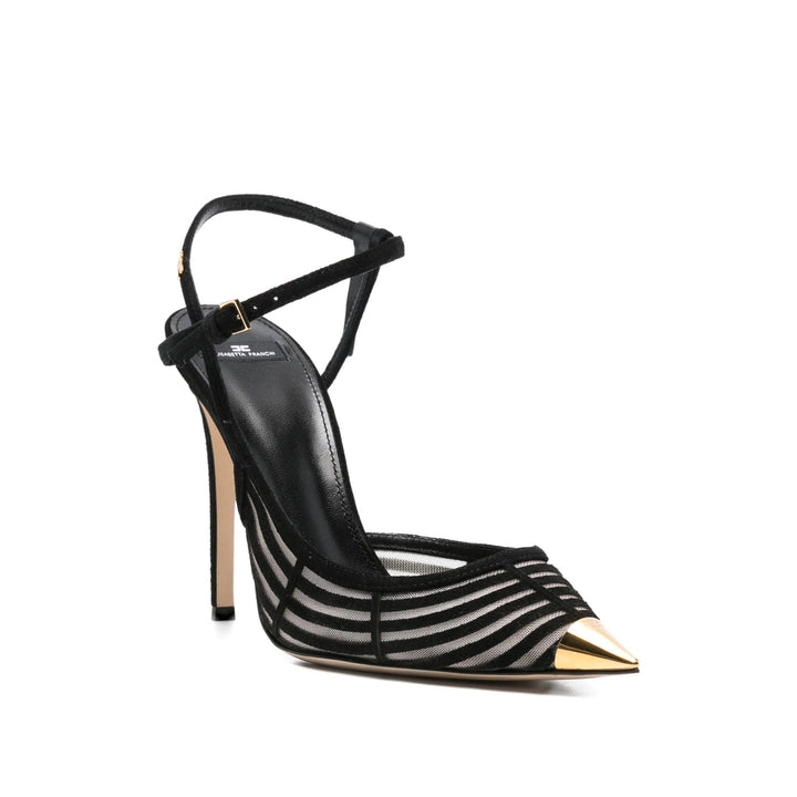Elisabetta Franchi Shoes - Black, White | 70ac36a986ab24d6bd301a238d9184ad8d706f4f