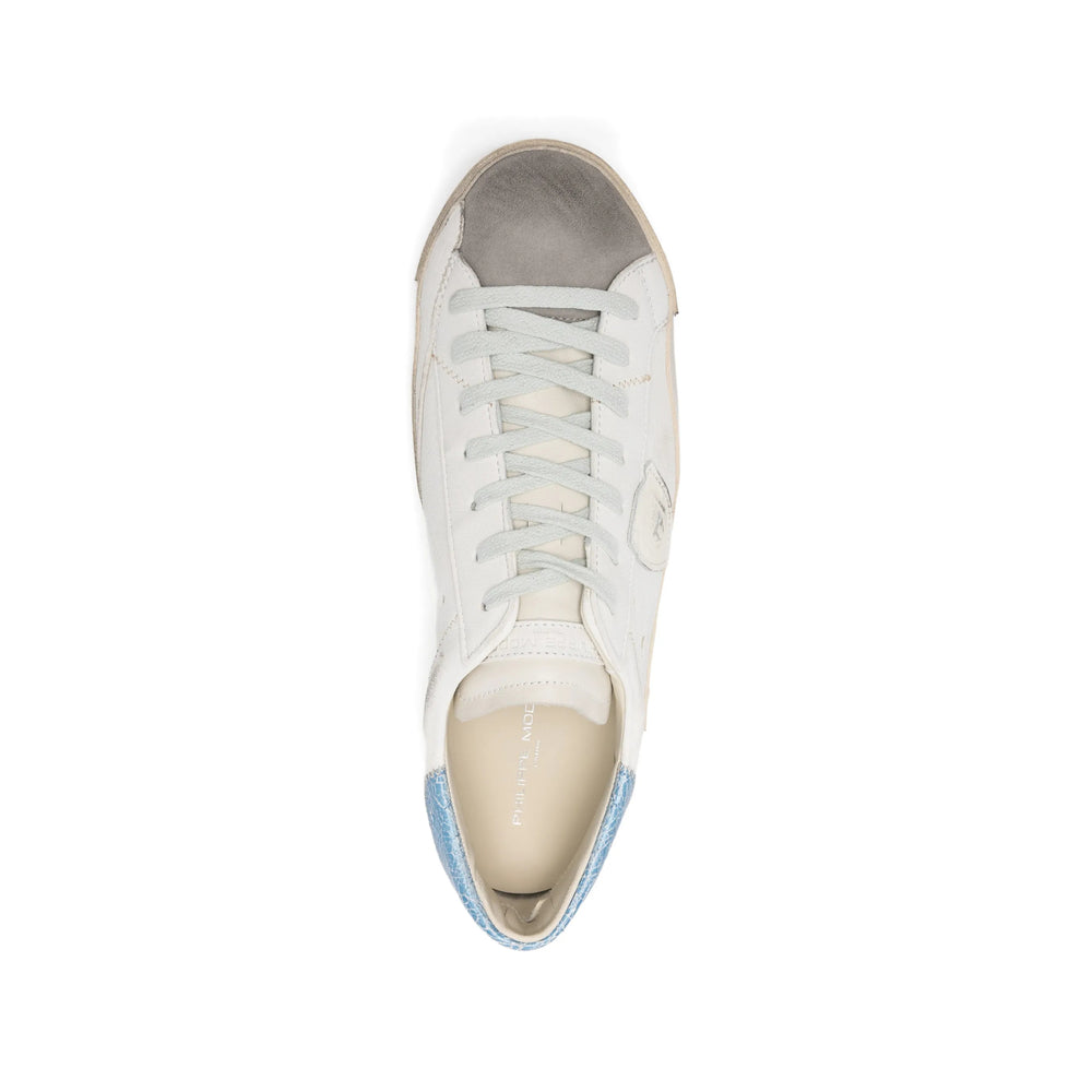 Philippe Model Sneakers - White, Blue | 4b83592caf4fcc5c592101df0968fa7bf7258aa9