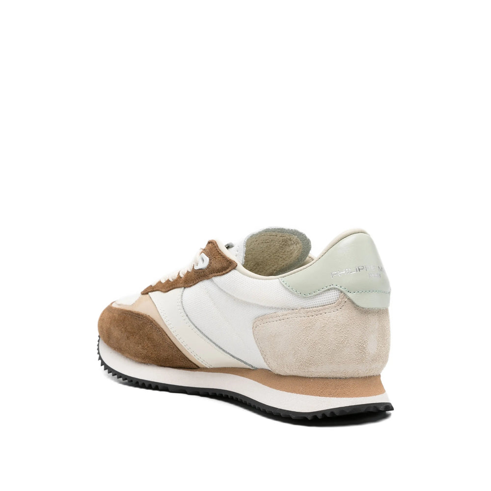 Philippe Model Sneakers - White, Brown | 18c0fbd6463e7087c8b19eadd72ab5a7f75f33e4