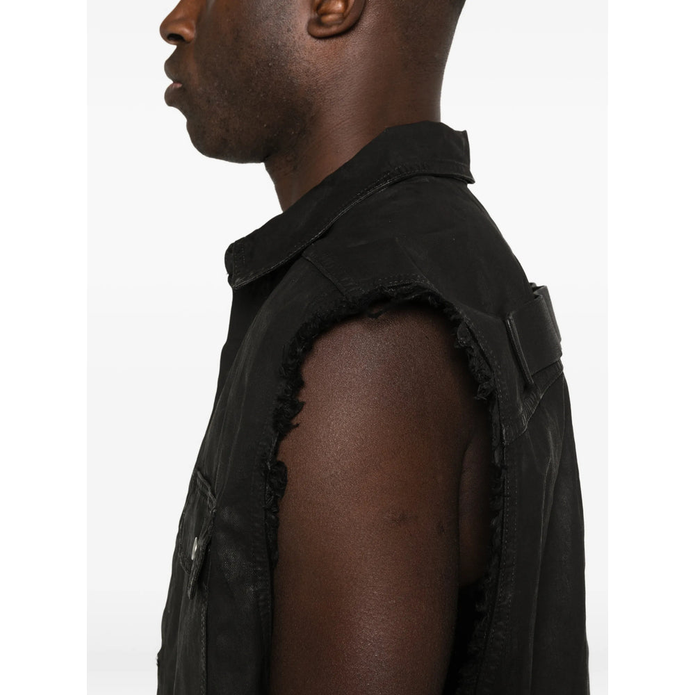 Rick Owens Drkshdw Outerwears - Black | 69377801815f48f049b21eff6150500d87922f81