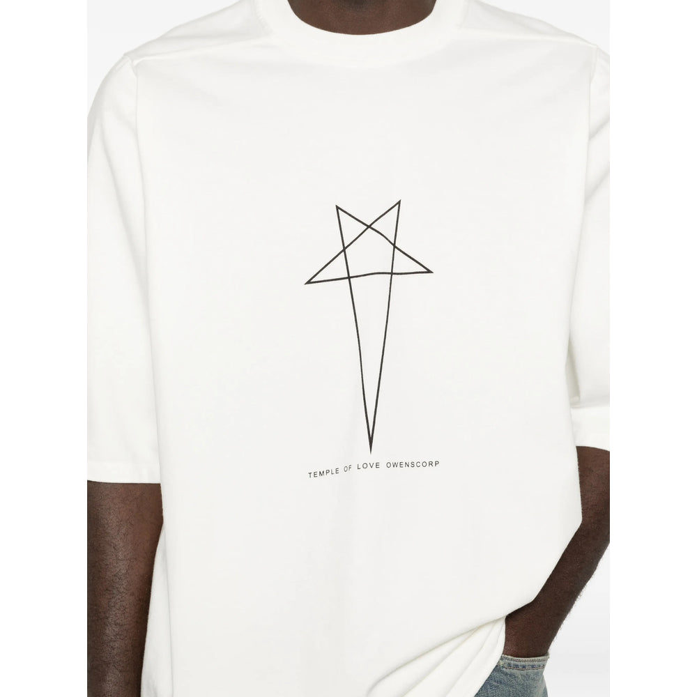 Rick Owens Drkshdw T Shirts - White | e04f58fb87b2dd5bc5f6ab037884fdb1600cfd0f