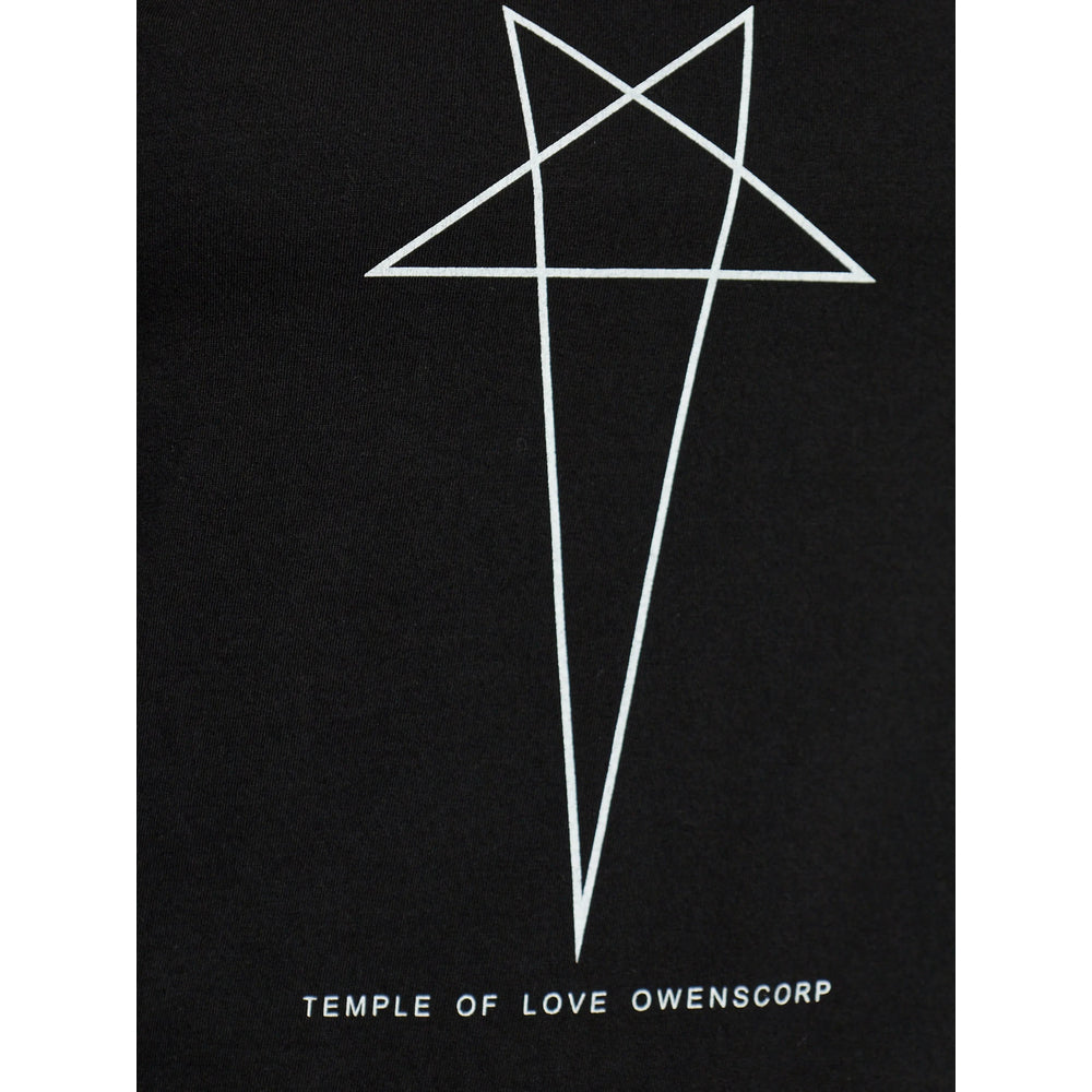 Rick Owens Drkshdw T Shirts - Black | 50ca41df9f38a643a244a62fb79ff978bbd19d84