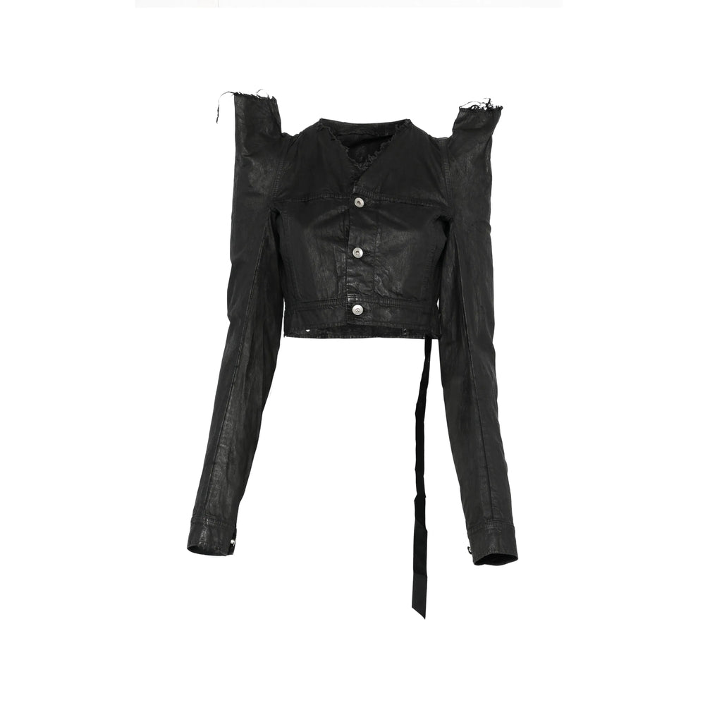 Rick Owens Drkshdw Outerwears - Black | fd98d4f07dcdd036d4f2197425396f2e9b7ad320