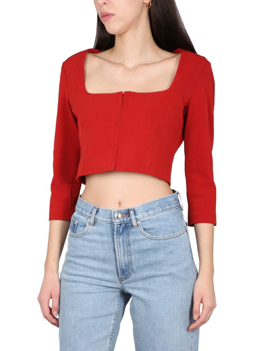 Acne Studios Tops - Red | 21f6fb8cfd6dcc5fa95257b1d1aaac697bbd39e4