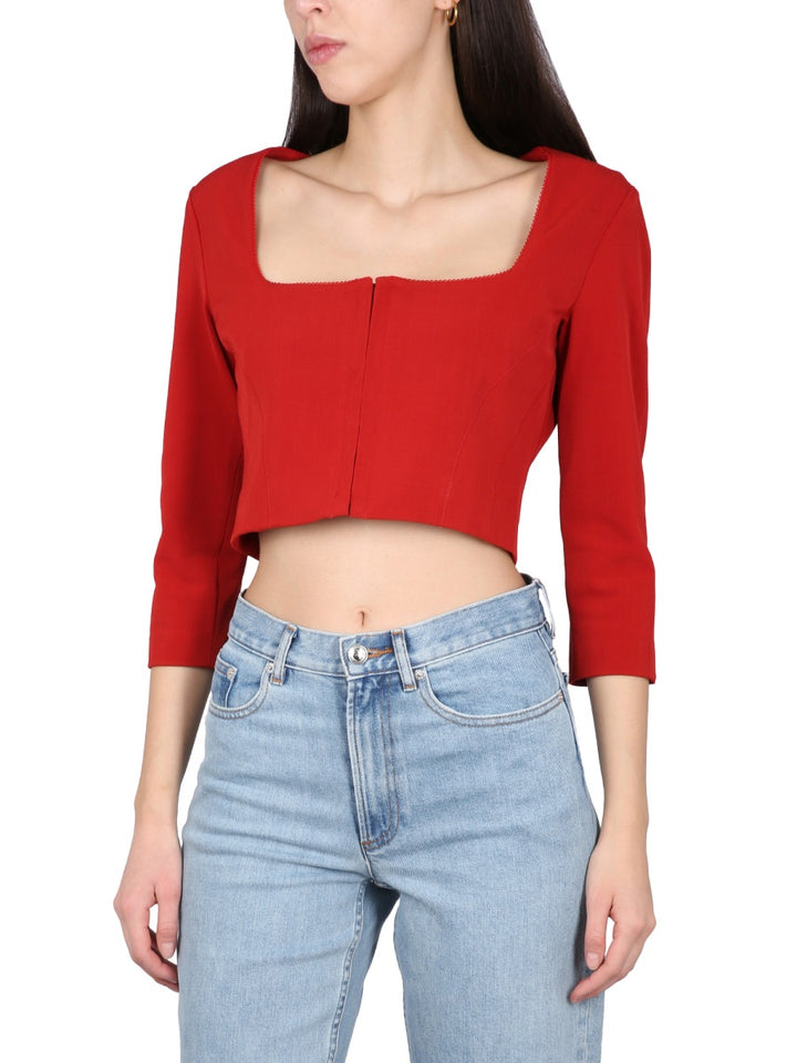 Acne Studios Tops - Red | 21f6fb8cfd6dcc5fa95257b1d1aaac697bbd39e4