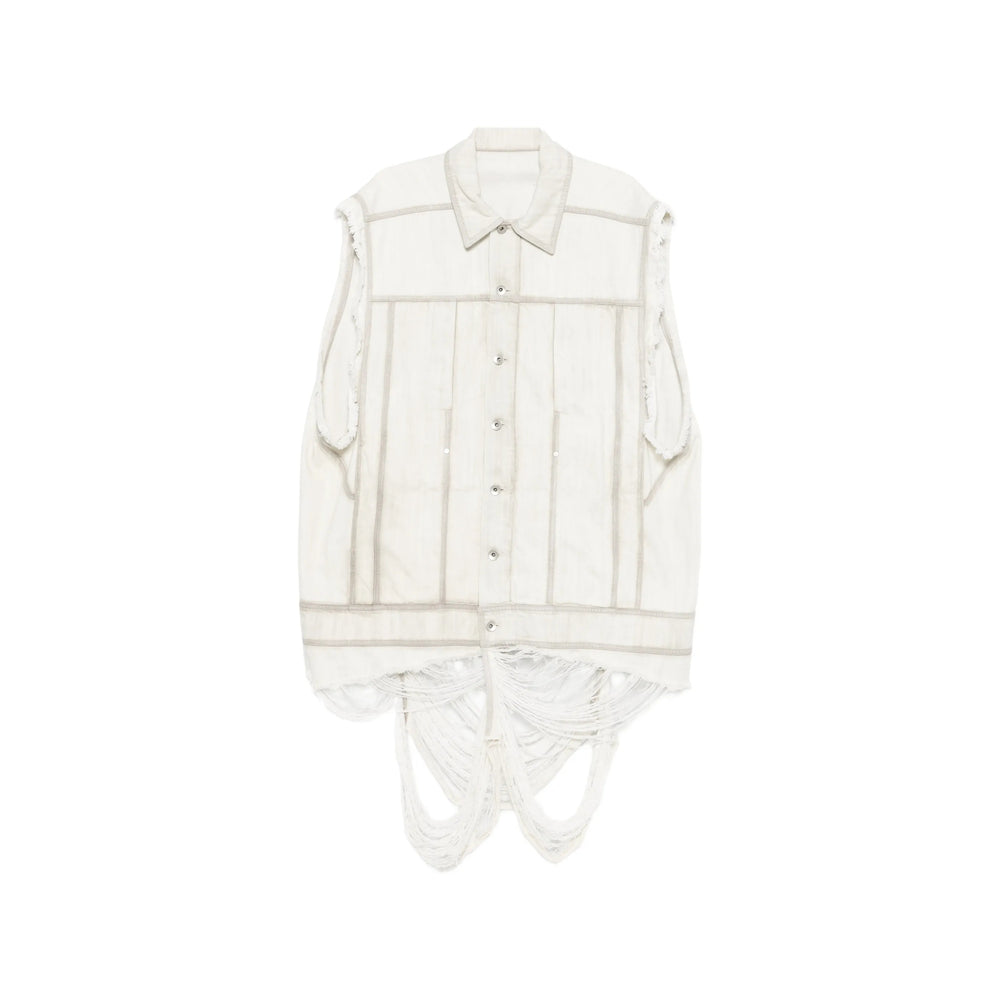 Rick Owens Outwear Waistcoats - Neutral | a697463f35836c656028048c2f5b5bb7509ebab5