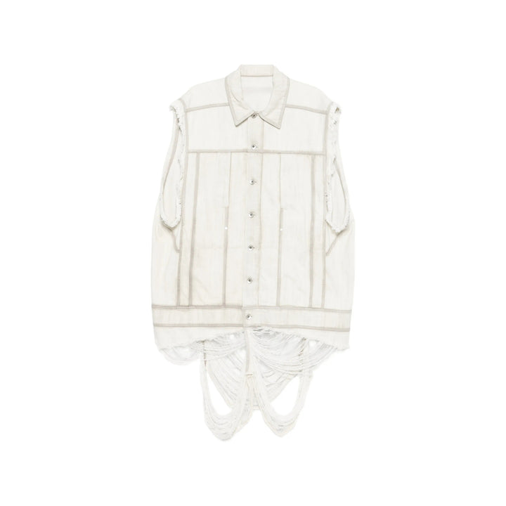 Rick Owens Outwear Waistcoats - Neutral | a697463f35836c656028048c2f5b5bb7509ebab5