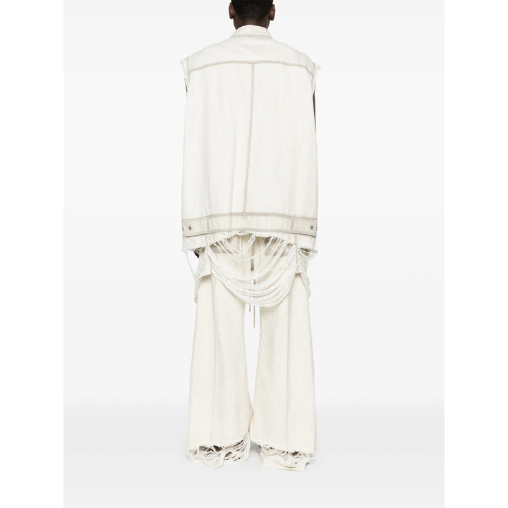 Rick Owens Outwear Waistcoats - Neutral | 937a7e6abf1a3e79f3966262a5b4d4a2012f229b