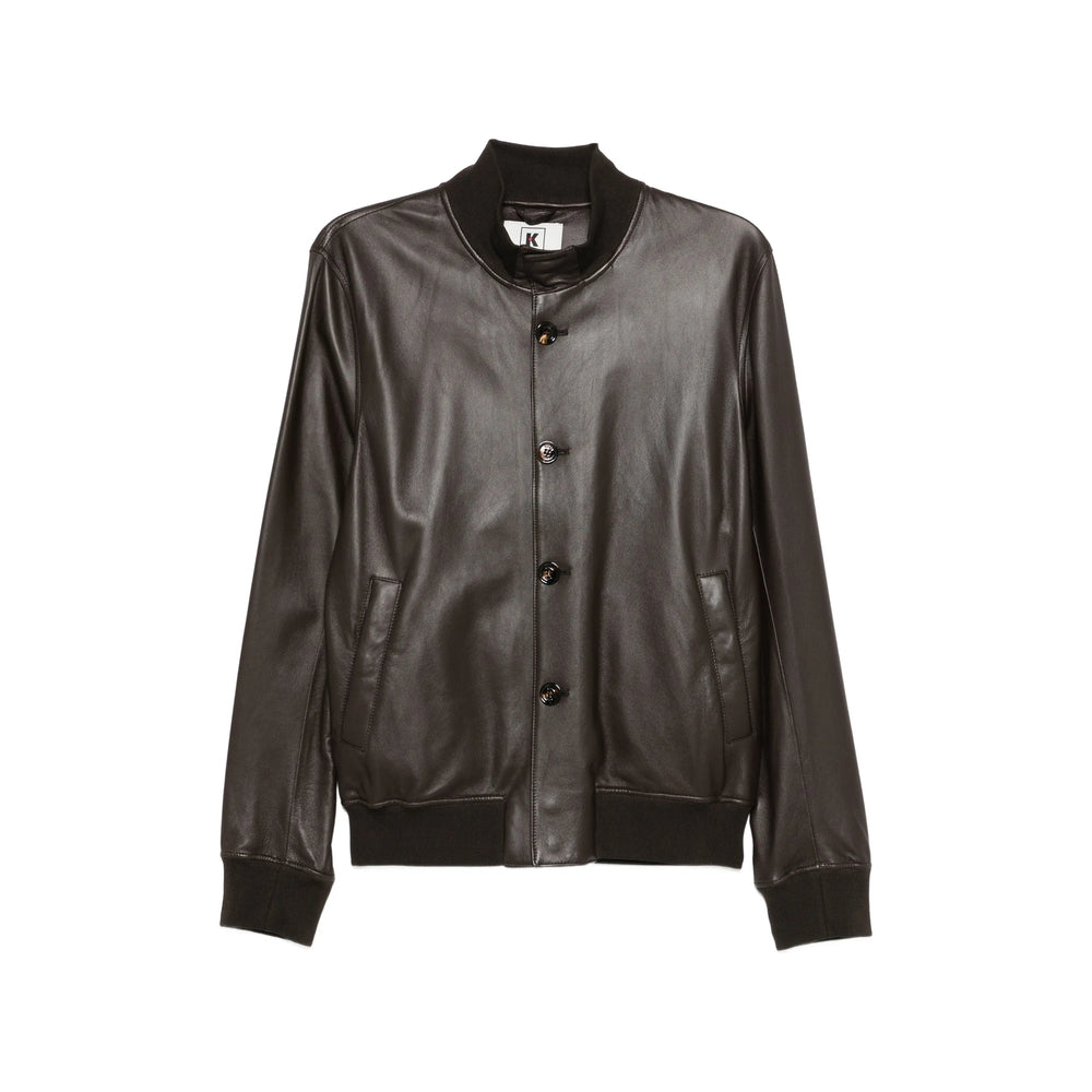 Kired Leather Outerwears - Brown | 196ae59360baa9600d436c0a8cc4a0f9208f8752