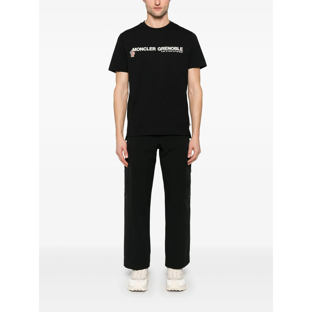 Moncler Grenoble T Shirts - Black | 6a6bd82656588762174ec9346b21eb810e12e3ee