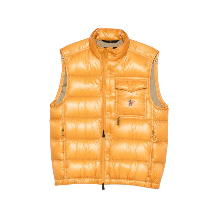 Moncler Grenoble Outwear Waistcoats - Orange | 9d47903de4d807c991600d1b6c129d62f8ee0645