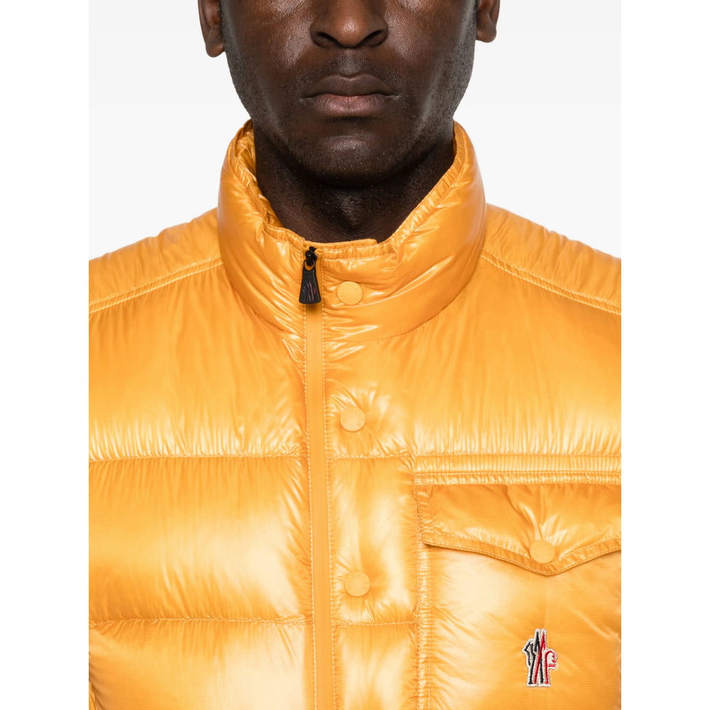 Moncler Grenoble Outwear Waistcoats - Orange | 9b7f9c02d8cdd84d895a6ecef3437c0d5009de9a
