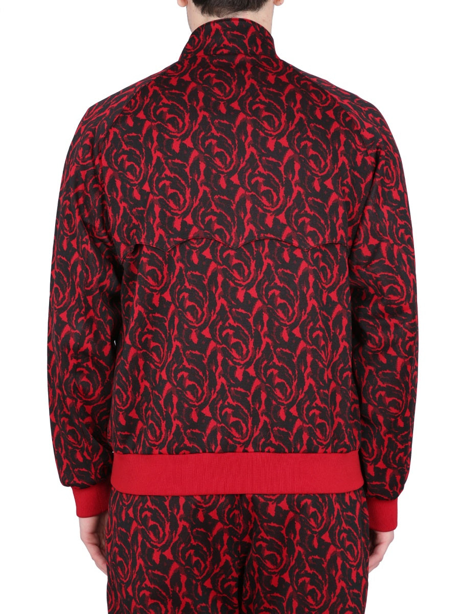 Baracuta X Needles Sweatshirts - Red | cb31250560fecd4dbe13e710b33c4a22d236b09e