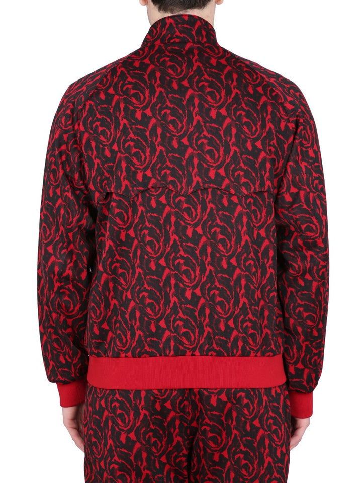 Baracuta X Needles Sweatshirts - Red | cb31250560fecd4dbe13e710b33c4a22d236b09e