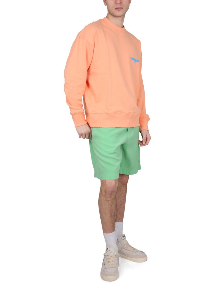 MSGM Sweatshirts - Orange | Wanan Luxury