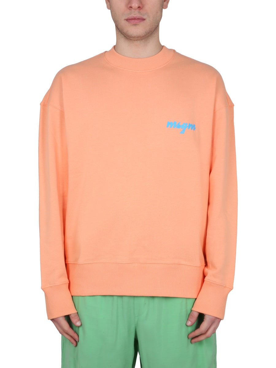 MSGM Sweatshirts - Orange | Wanan Luxury
