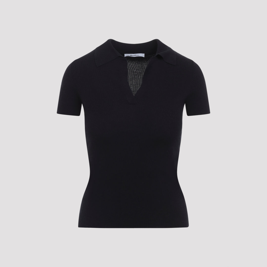 Max Mara Polo neck - Blue | 706e406012749c63564e57295cf9c8295b7a2ee1