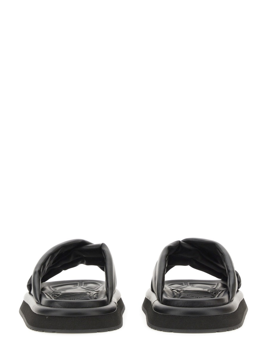 Dolce & Gabbana Sandals - Black | Wanan Luxury