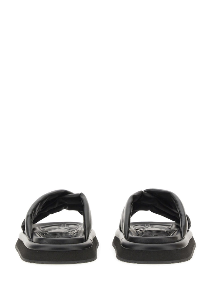 Dolce & Gabbana Sandals - Black | Wanan Luxury
