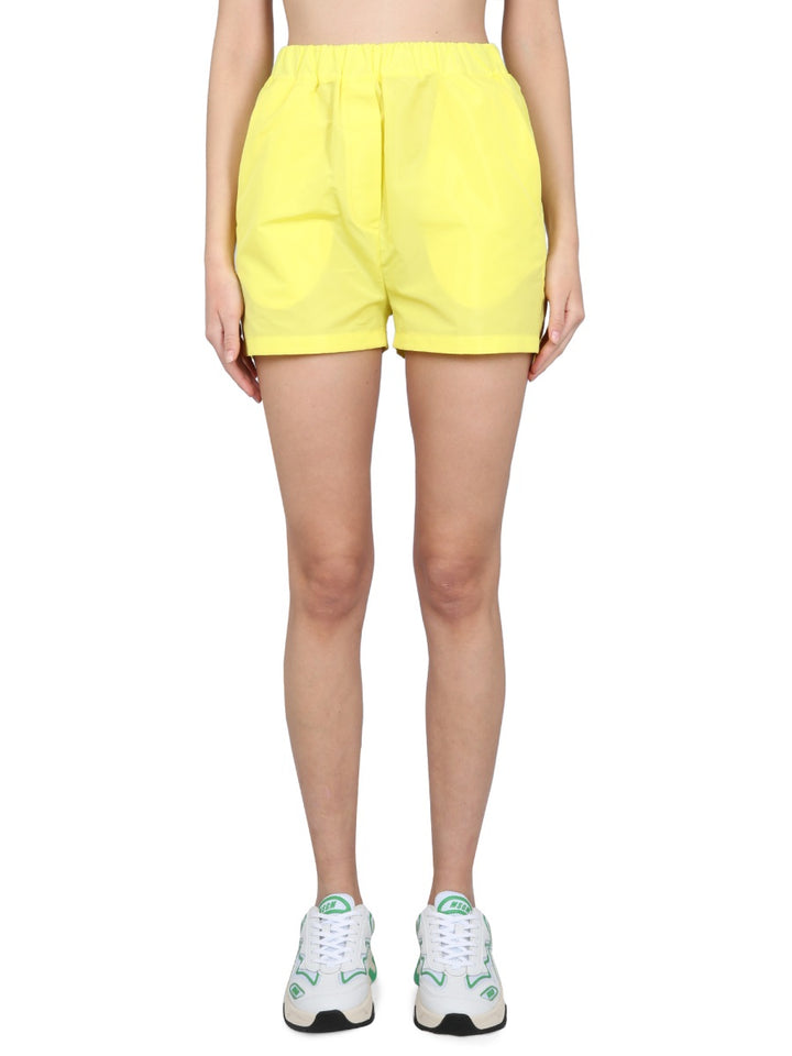 MSGM Shorts - Yellow | Wanan Luxury