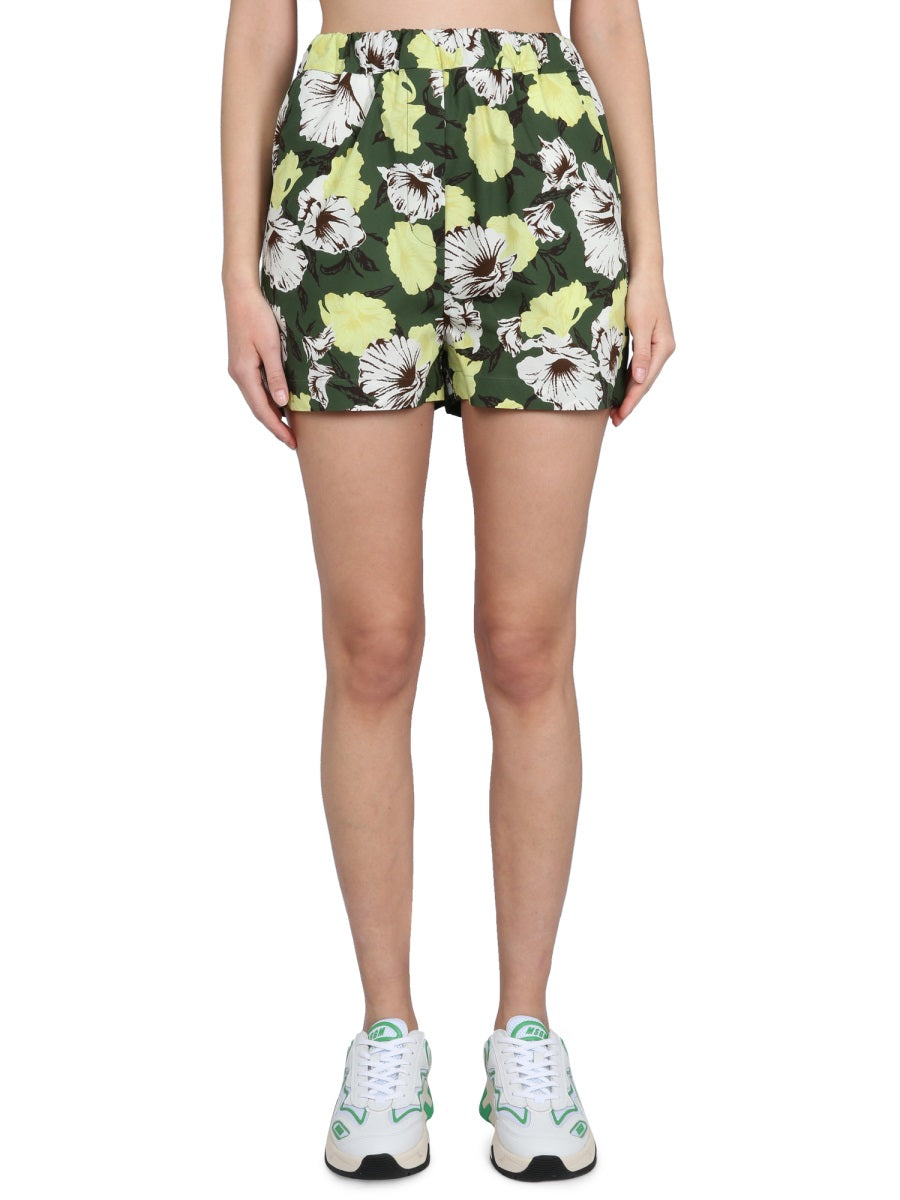 Msgm Shorts - Multicolour | 8d467bed36f7612591b69405ea54f93956ecad1a