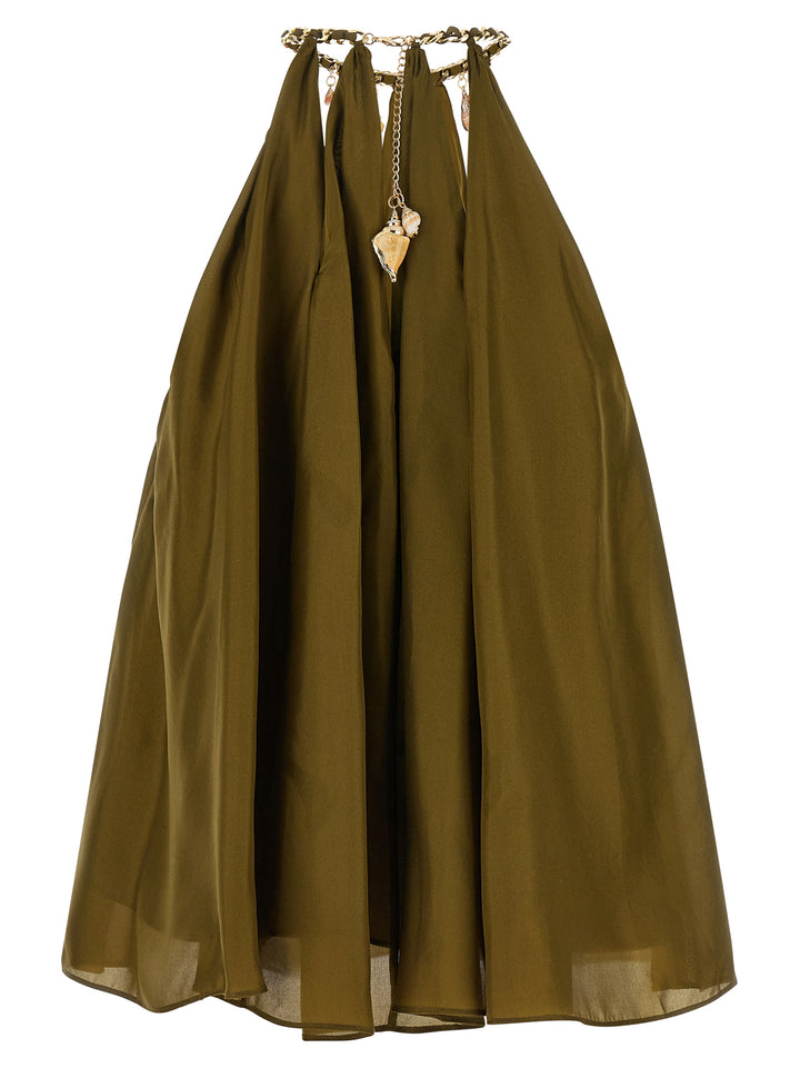 Zimmermann Mahon Shirt and Blouse - Green | 77434251fcf86d1f8bbde16c00d872db43aa5ba7